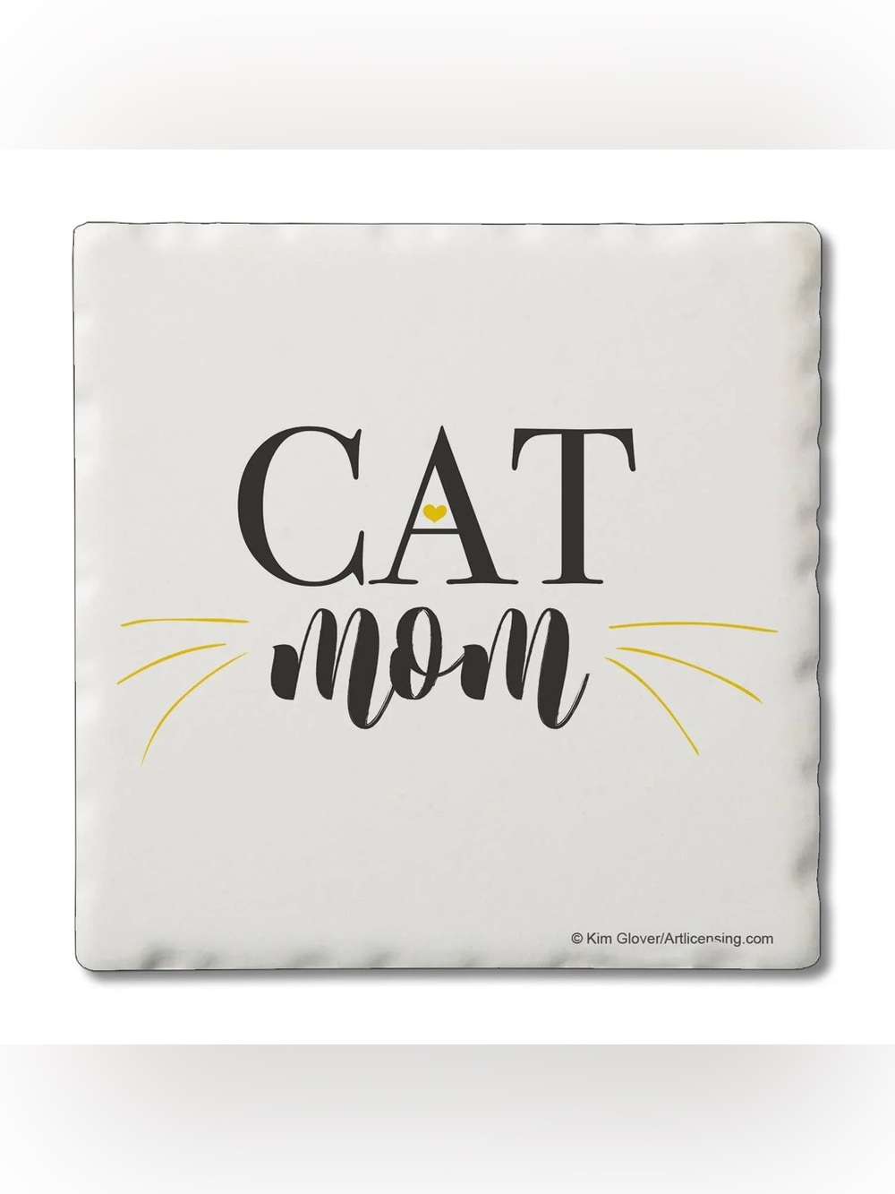 Thirstystone Cat Mom Coaster